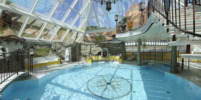 Burghotel mit Therme